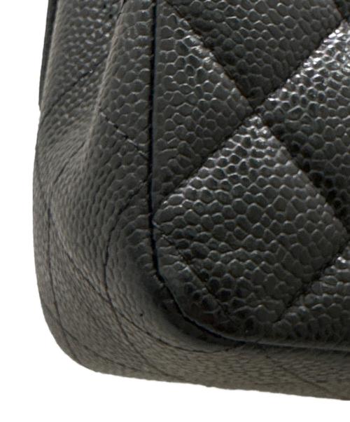 CHANEL（シャネル）CHANEL (シャネル) マトラッセ25 ブラック×シルバー サイズ:25の古着・服飾アイテム