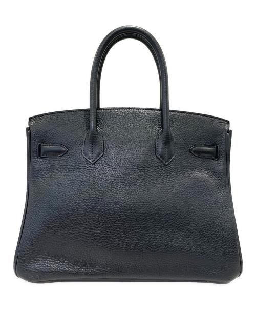 HERMES（エルメス）HERMES (エルメス) バーキン30/ハンドバッグ/ゴールド金具/トリヨンクレマンス/□M刻印/2009年頃 ブラック×ゴールド金具 サイズ:30の古着・服飾アイテム