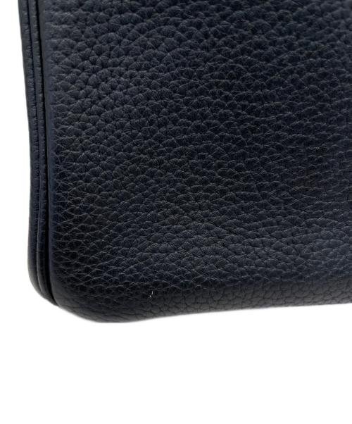 HERMES（エルメス）HERMES (エルメス) バーキン30/ハンドバッグ/ゴールド金具/トリヨンクレマンス/□M刻印/2009年頃 ブラック×ゴールド金具 サイズ:30の古着・服飾アイテム