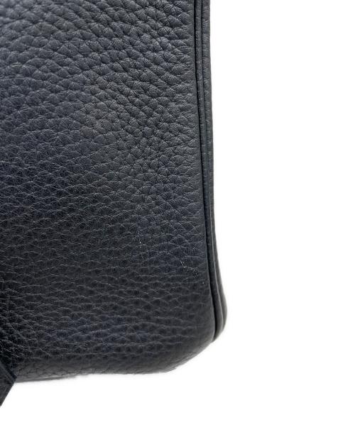 HERMES（エルメス）HERMES (エルメス) バーキン30/ハンドバッグ/ゴールド金具/トリヨンクレマンス/□M刻印/2009年頃 ブラック×ゴールド金具 サイズ:30の古着・服飾アイテム