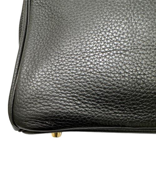 HERMES（エルメス）HERMES (エルメス) バーキン30/ハンドバッグ/ゴールド金具/トリヨンクレマンス/□M刻印/2009年頃 ブラック×ゴールド金具 サイズ:30の古着・服飾アイテム