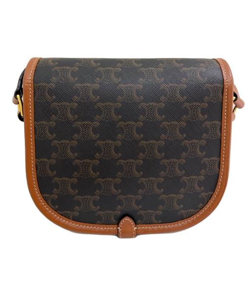 CELINE（セリーヌ）CELINE (セリーヌ) ミディアム フォルコ バッグ ブラウン サイズ:ミディアムの古着・服飾アイテム