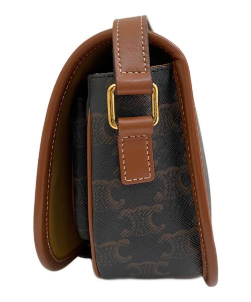 CELINE（セリーヌ）CELINE (セリーヌ) ミディアム フォルコ バッグ ブラウン サイズ:ミディアムの古着・服飾アイテム