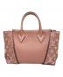 LOUIS VUITTON (ルイ ヴィトン) トートWBB ピンク：240000円