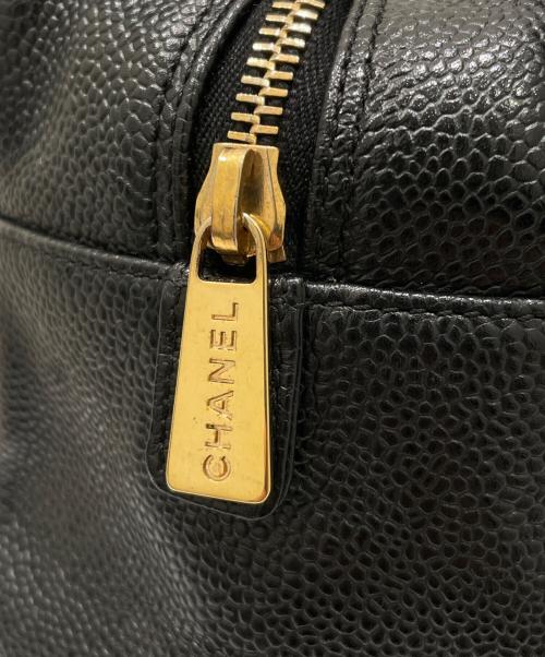 CHANEL（シャネル）CHANEL (シャネル) チェーントートバッグ ブラックの古着・服飾アイテム