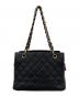 CHANEL (シャネル) チェーントートバッグ ブラック：350000円