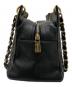 中古・古着 CHANEL (シャネル) チェーントートバッグ ブラック：350000円