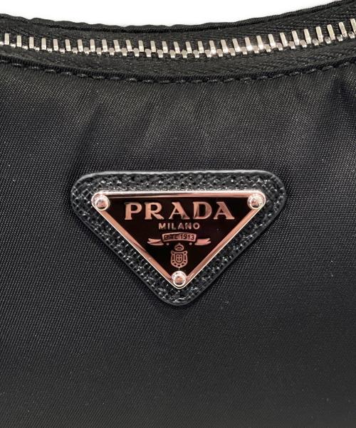 PRADA（プラダ）PRADA (プラダ) Re-Nylonショルダーバッグ ブラックの古着・服飾アイテム