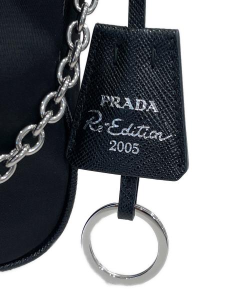 PRADA（プラダ）PRADA (プラダ) Re-Nylonショルダーバッグ ブラックの古着・服飾アイテム
