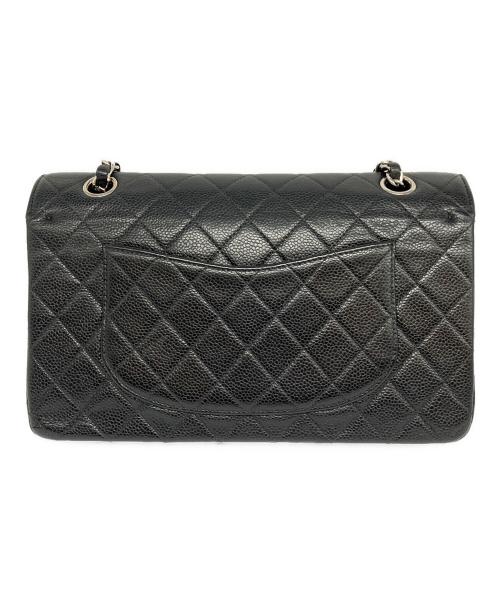 CHANEL（シャネル）CHANEL (シャネル) Wフラップ チェーン ショルダーバッグ ブラック サイズ:25の古着・服飾アイテム