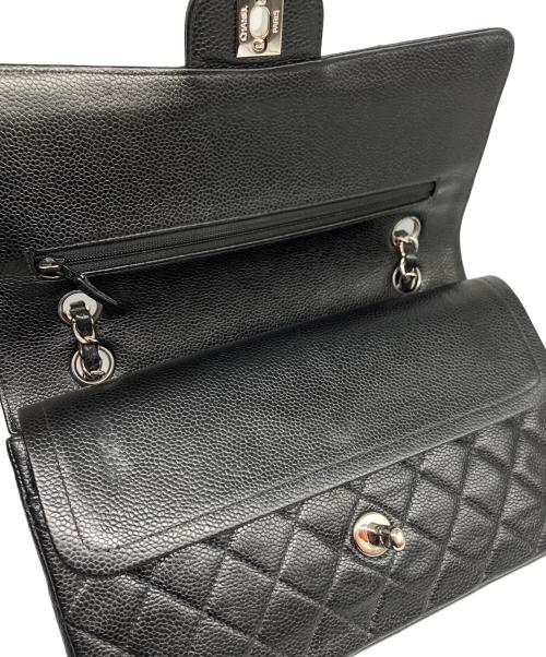 CHANEL（シャネル）CHANEL (シャネル) Wフラップ チェーン ショルダーバッグ ブラック サイズ:25の古着・服飾アイテム