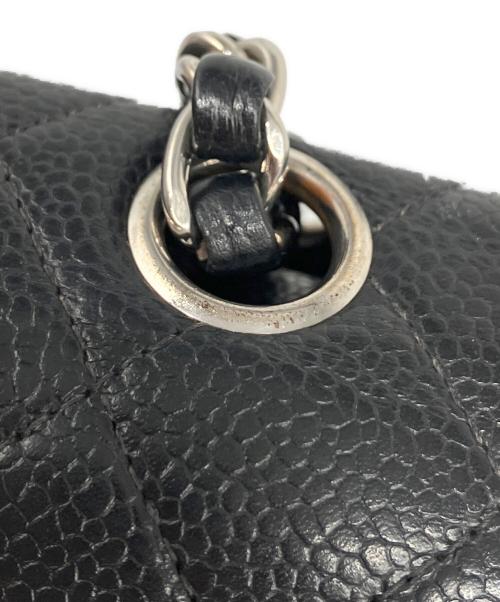 CHANEL（シャネル）CHANEL (シャネル) Wフラップ チェーン ショルダーバッグ ブラック サイズ:25の古着・服飾アイテム