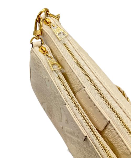 LOUIS VUITTON（ルイ ヴィトン）LOUIS VUITTON (ルイ ヴィトン) ミュルティ･ポシェット･アクセソワール/ショルダーバッグ クレームの古着・服飾アイテム