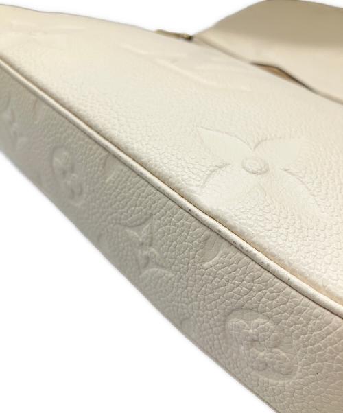 LOUIS VUITTON（ルイ ヴィトン）LOUIS VUITTON (ルイ ヴィトン) ミュルティ･ポシェット･アクセソワール/ショルダーバッグ クレームの古着・服飾アイテム