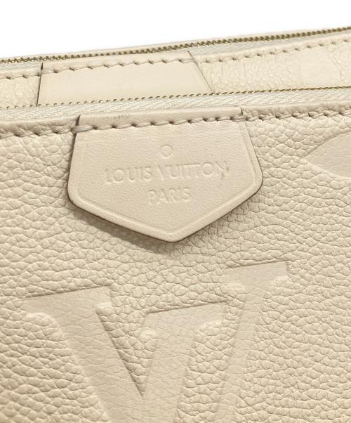 LOUIS VUITTON（ルイ ヴィトン）LOUIS VUITTON (ルイ ヴィトン) ミュルティ･ポシェット･アクセソワール/ショルダーバッグ クレームの古着・服飾アイテム