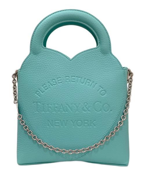 TIFFANY & Co.（ティファニー）TIFFANY & Co. (ティファニー) RTTミニトート ブルー サイズ:ミニの古着・服飾アイテム