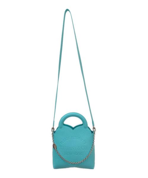 TIFFANY & Co.（ティファニー）TIFFANY & Co. (ティファニー) RTTミニトート ブルー サイズ:ミニの古着・服飾アイテム