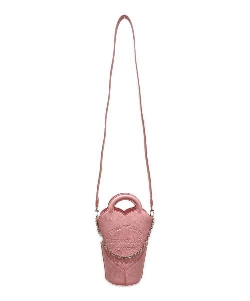 TIFFANY & Co.（ティファニー）TIFFANY & Co. (ティファニー) RTTミニクロスボディバッグ ピンク サイズ:ミニの古着・服飾アイテム