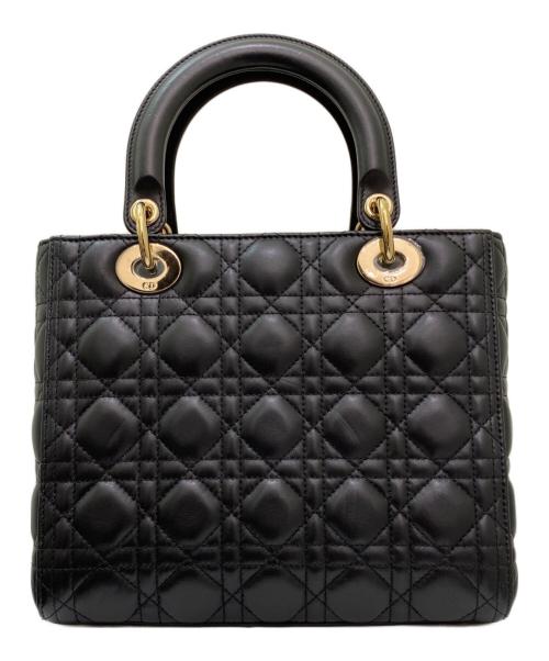 Christian Dior（クリスチャン ディオール）Christian Dior (クリスチャン ディオール) レディディオール ミディアム ブラック サイズ:ミディアムの古着・服飾アイテム