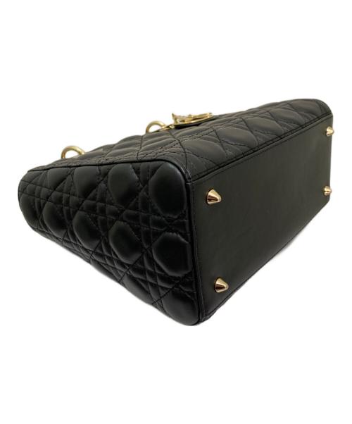 Christian Dior（クリスチャン ディオール）Christian Dior (クリスチャン ディオール) レディディオール ミディアム ブラック サイズ:ミディアムの古着・服飾アイテム