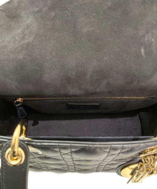 Christian Dior（クリスチャン ディオール）Christian Dior (クリスチャン ディオール) レディディオール ミディアム ブラック サイズ:ミディアムの古着・服飾アイテム
