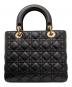 Christian Dior (クリスチャン ディオール) レディディオール ミディアム ブラック サイズ:ミディアム：450000円