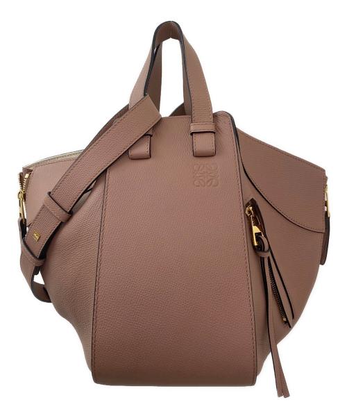 LOEWE（ロエベ）LOEWE (ロエベ) ハンモックスモール ピンクベージュ サイズ:スモールの古着・服飾アイテム