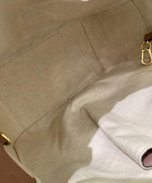 LOEWE（ロエベ）LOEWE (ロエベ) ハンモックスモール ピンクベージュ サイズ:スモールの古着・服飾アイテム