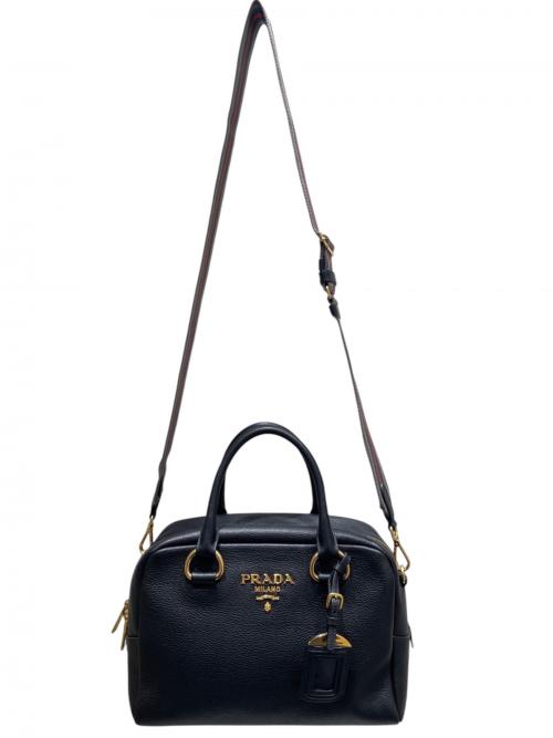 PRADA（プラダ）PRADA (プラダ) ヴィッテロ  ブラック サイズ:-の古着・服飾アイテム