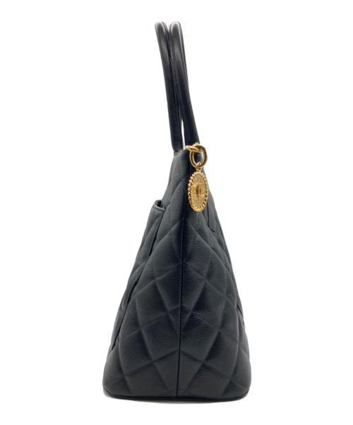 CHANEL（シャネル）CHANEL (シャネル) マトラッセ 復刻トートバッグ ブラック サイズ:30.0cmの古着・服飾アイテム