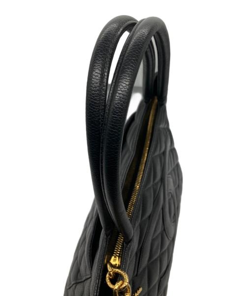 CHANEL（シャネル）CHANEL (シャネル) マトラッセ 復刻トートバッグ ブラック サイズ:30.0cmの古着・服飾アイテム