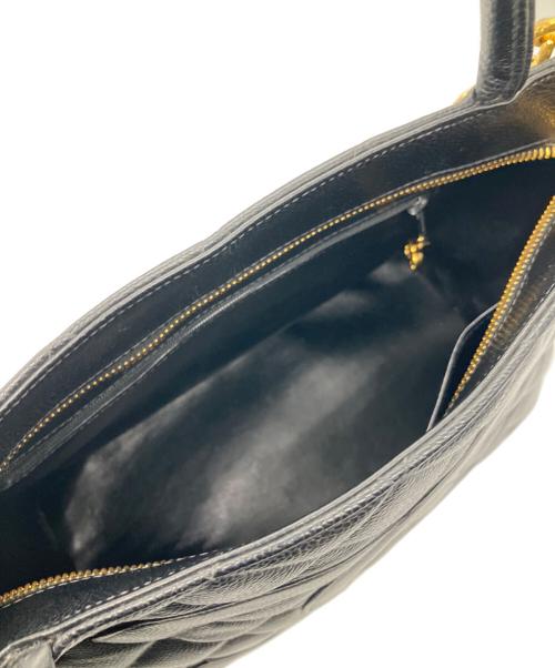 CHANEL（シャネル）CHANEL (シャネル) マトラッセ 復刻トートバッグ ブラック サイズ:30.0cmの古着・服飾アイテム