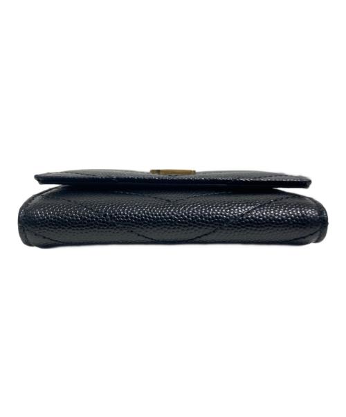 Saint Laurent Paris（サンローランパリ）Saint Laurent Paris (サンローランパリ) 6連レザーキーケース ブラックの古着・服飾アイテム