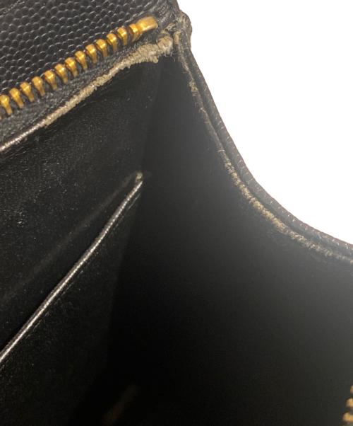 CHANEL（シャネル）CHANEL (シャネル) キャビアスキン トートバッグ ブラックの古着・服飾アイテム