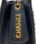 中古・古着 CHANEL (シャネル) キャビアスキン トートバッグ ブラック：450000円