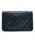 CHANEL (シャネル) ダイアナ/Wフラップチェーンショルダーバッグ ブラック：420000円