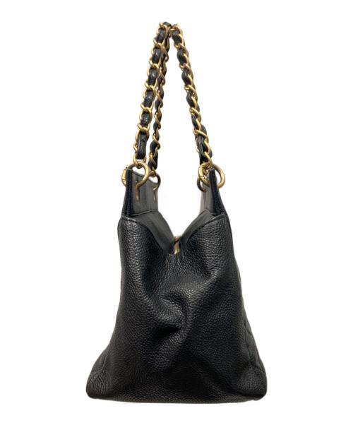 CHANEL（シャネル）CHANEL (シャネル) PTTトートバッグ ブラックの古着・服飾アイテム