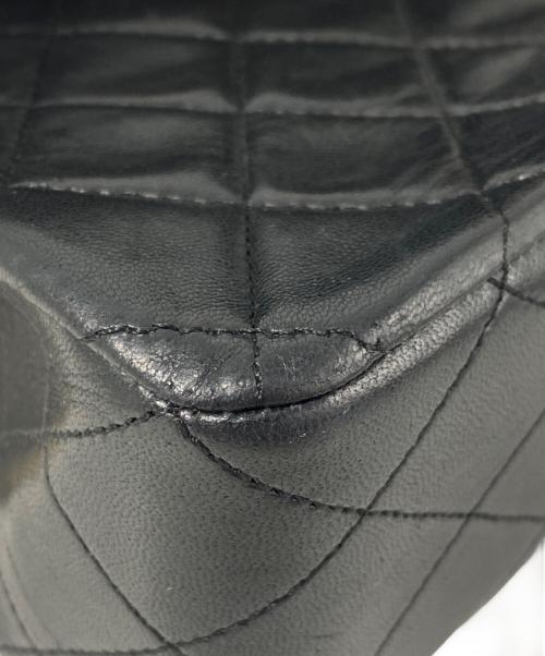 CHANEL（シャネル）CHANEL (シャネル) マトラッセ 25 Wフラップチェーンショルダーバッグ ブラック サイズ:25の古着・服飾アイテム