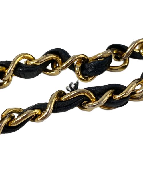 CHANEL（シャネル）CHANEL (シャネル) マトラッセ 25 Wフラップチェーンショルダーバッグ ブラック サイズ:25の古着・服飾アイテム