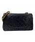 CHANEL (シャネル) マトラッセ 25 Wフラップチェーンショルダーバッグ ブラック サイズ:25：550000円