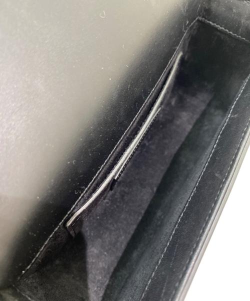 Saint Laurent Paris（サンローランパリ）Saint Laurent Paris (サンローランパリ) ユニベルシテショルダーバッグ ブラックの古着・服飾アイテム