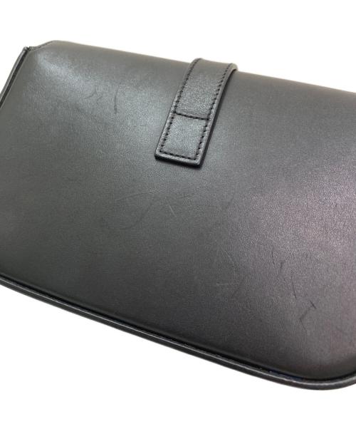 Saint Laurent Paris（サンローランパリ）Saint Laurent Paris (サンローランパリ) ユニベルシテショルダーバッグ ブラックの古着・服飾アイテム