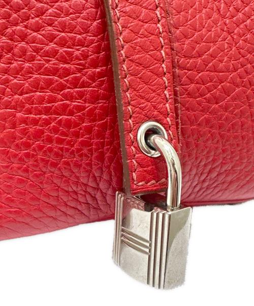 HERMES（エルメス）HERMES (エルメス) ピコタンロックPM ルージュガランス×シルバー金具 サイズ:PMの古着・服飾アイテム