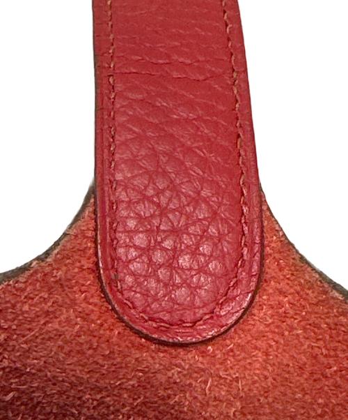 HERMES（エルメス）HERMES (エルメス) ピコタンロックPM ルージュガランス×シルバー金具 サイズ:PMの古着・服飾アイテム