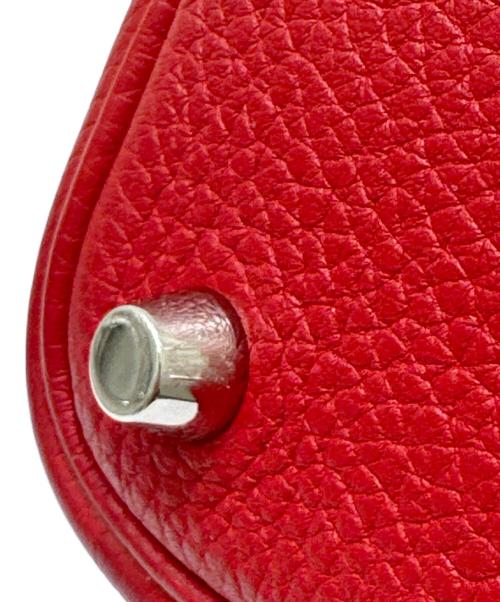 HERMES（エルメス）HERMES (エルメス) ピコタンロックPM ルージュガランス×シルバー金具 サイズ:PMの古着・服飾アイテム