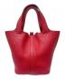 HERMES (エルメス) ピコタンロックPM ルージュガランス×シルバー金具 サイズ:PM：310000円