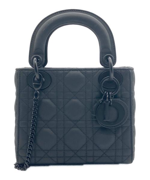 Christian Dior（クリスチャン ディオール）Christian Dior (クリスチャン ディオール) レディディオール ミニ/2WAYショルダーバッグ ブラック サイズ:ミニ/mininの古着・服飾アイテム