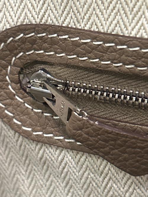 HERMES（エルメス）HERMES (エルメス) ガーデンパーティ MM エトゥープ サイズ:MMの古着・服飾アイテム