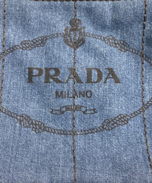 PRADA（プラダ）PRADA (プラダ) カナパ/デニムトートバッグ サイズ:-の古着・服飾アイテム