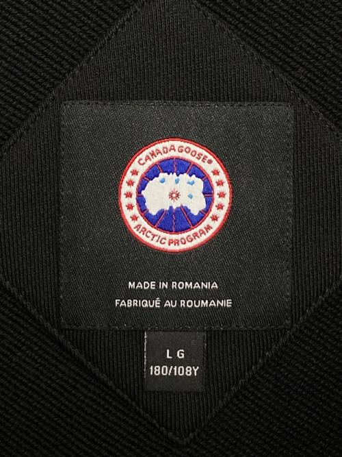 CANADA GOOSE（カナダグース）CANADA GOOSE (カナダグース) 切替ダウンジャケット ブラック サイズ:Lの古着・服飾アイテム